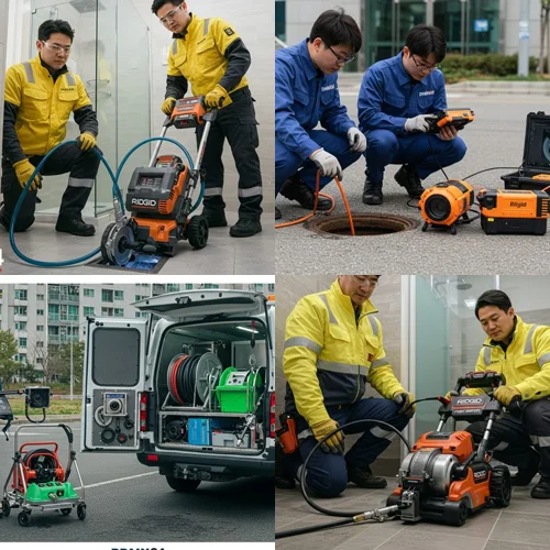 청담동 싱크대 막힘 배수구 카페 식당 주방