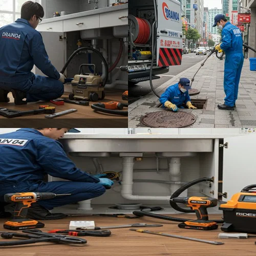 수서동 하수구 뚫음 하수도 오피스텔