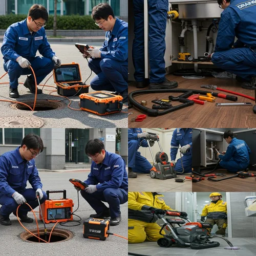 강남 싱크대 막힘 배수구 기름 덩어리로 꽉