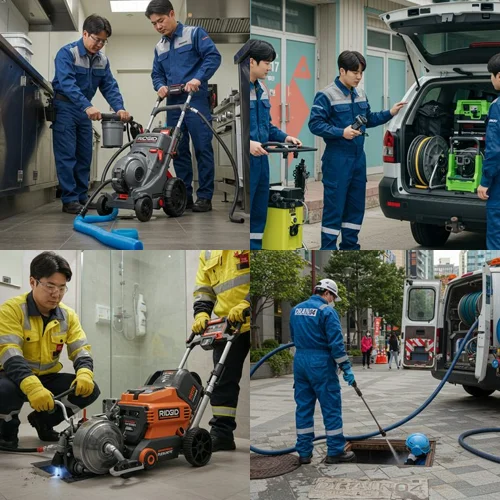 율현동 하수구 막힘 업체 전원주택 빌라 1층