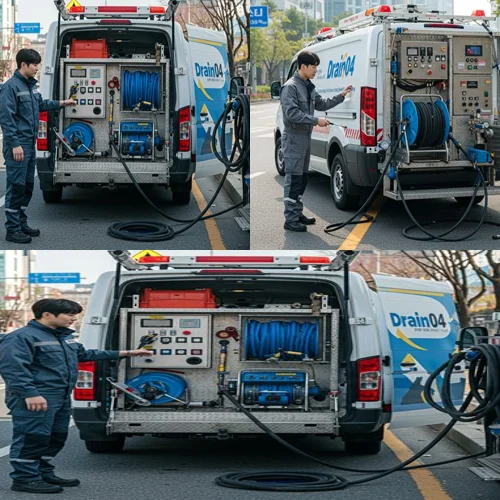 강나 역삼동 하수구 뚫음 하수도 빌딩 식당