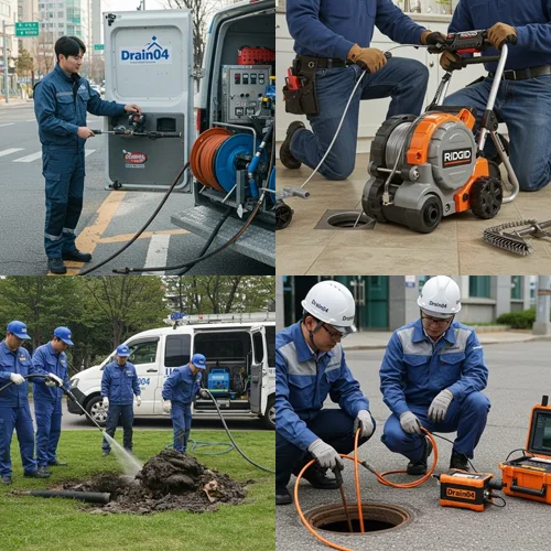 압구정동 하수구 뚫음 강남 하수도 막힘 로데오 상가