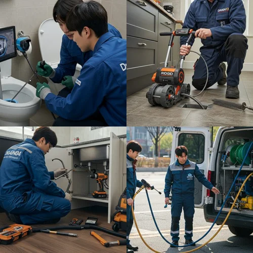 압구정동 하수구 뚫음 강남 하수도 막힘 로데오 상가