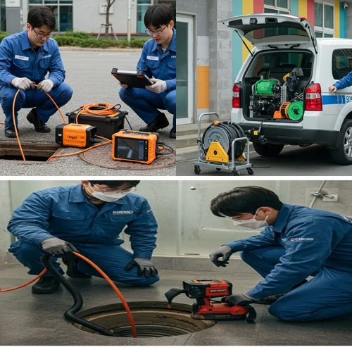 율현동 싱크대 막힘 배수구 뚫음주택 주방 역류