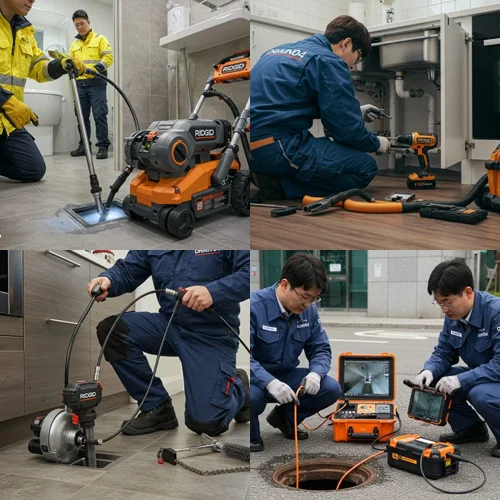 율현동 싱크대 막힘 배수구 뚫음주택 주방 역류