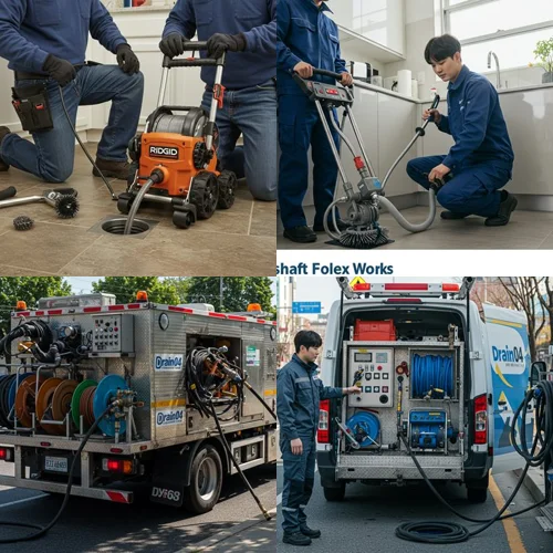 강남 신사동 싱크대 막힘 배수구 가로수길 식당