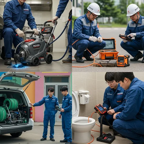삼성동 싱크대 막힘 배수구 강남 빌딩 구내식당