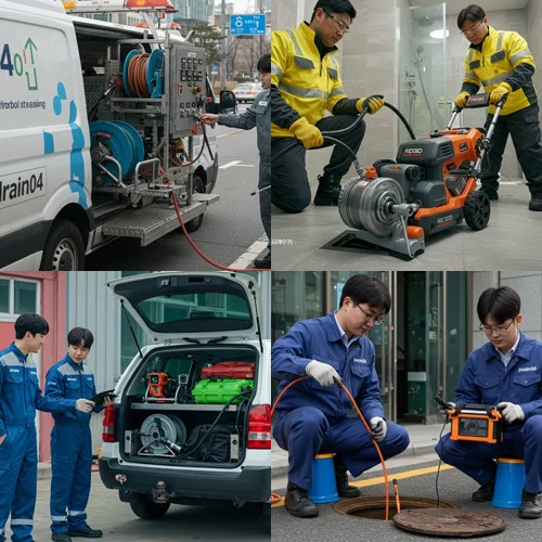 강남구 싱크대 막힘 배수구 하부장 누수 역류