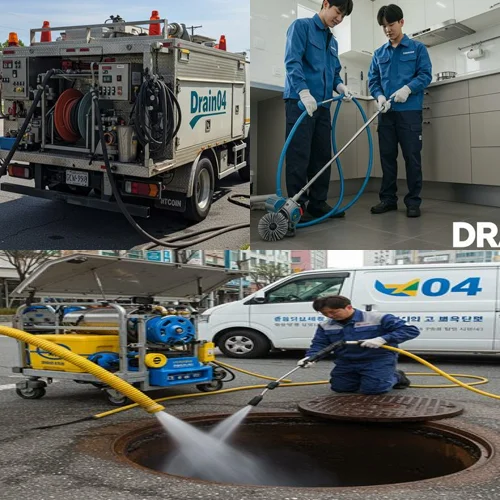 청담동 하수구 뚫음 하수도 명품 매장