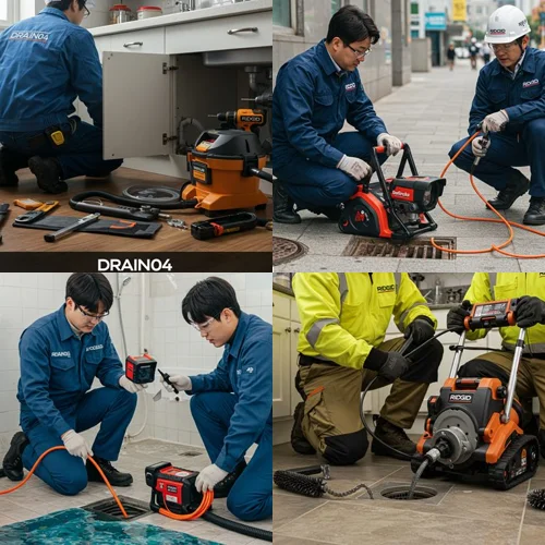 청담동 하수구 뚫음 하수도 명품 매장