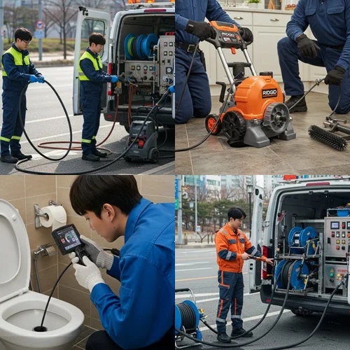 강남구 싱크대 하수구 막힘 1층 역류