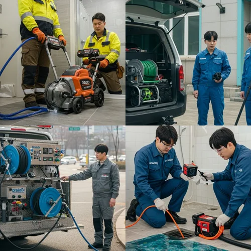 강남구 하수구 뚫음 하수도 막힘 4시 긴급 출동