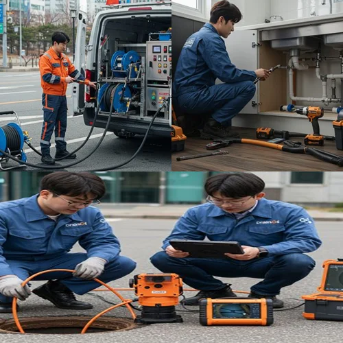 강남구 하수구 뚫음 하수도 막힘 4시 긴급 출동