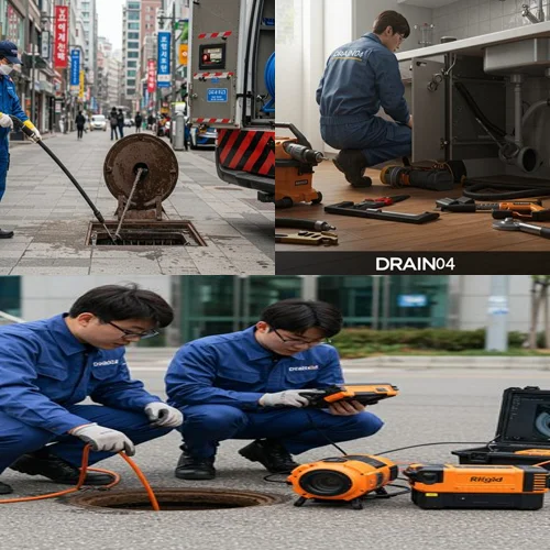 압구정동 하수구 막힘 업체 로데오 상가 매장