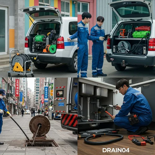 강남 하수구 뚫음 하수도 꽉 막힌 곳 신속