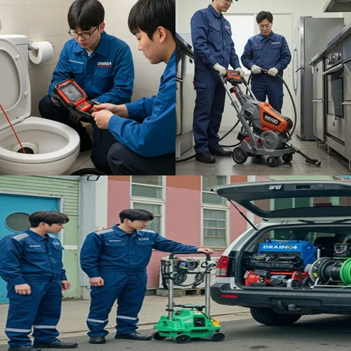 강남 하수구 막힘 뚫는 업체 24시 신속 방문