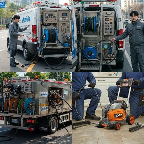 일원동 하수구 막힘 먹자골목 배관