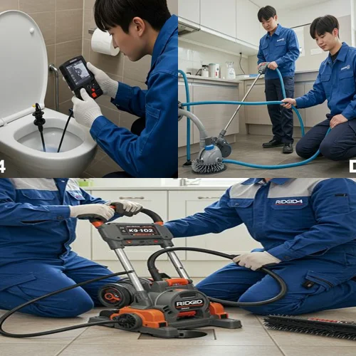 청담동 하수구 뚫음 최신 장비