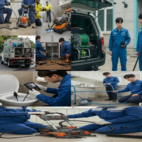 청담동 하수구 뚫음 최신 장비