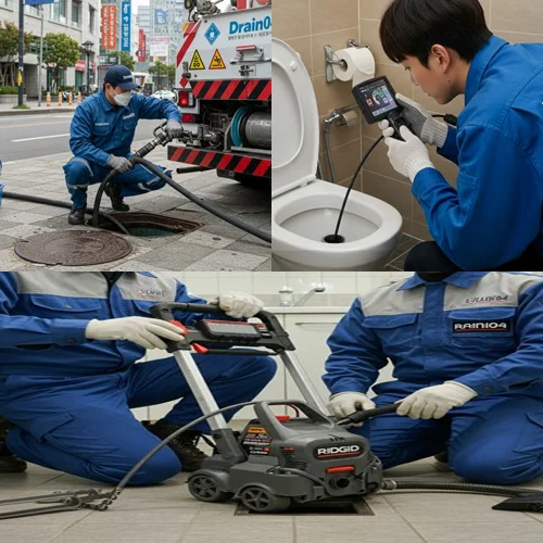 강남 하수구 업체 오수관 1층 변기 역류