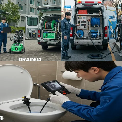 율현동 하수구 뚫음 하수관 청소