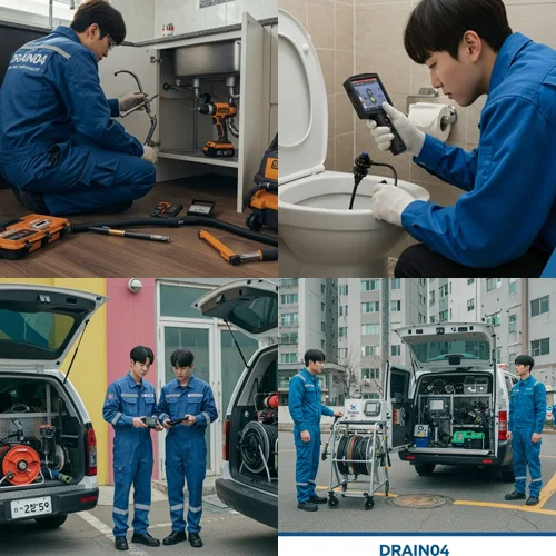 강남 개포동 하수구 막힘 아파트 횡주관