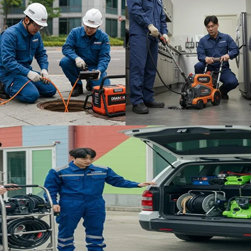 압구정동 싱크대 막힘 역류 해결