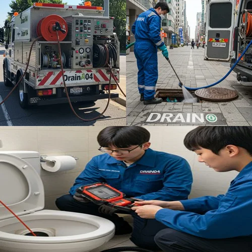 대치동 고압세척 배관 스케일링