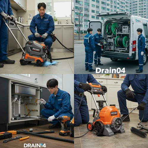 강남 신사동 배관 막힘 뚫음 배관 세척