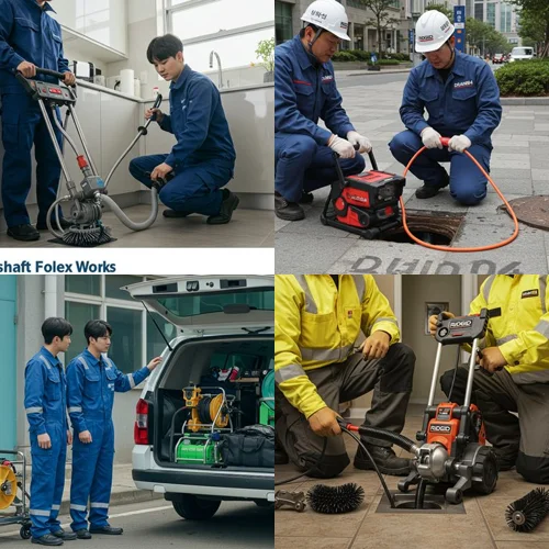 강남 신사동 배관 막힘 뚫음 배관 세척