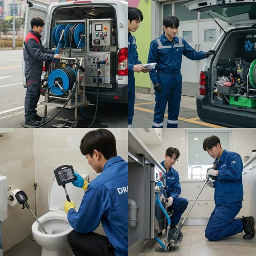 강남구 하수도 막힘 맨홀 역류