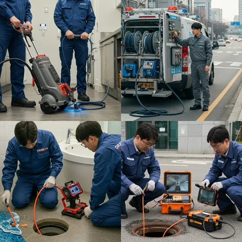 도곡동 싱크대 막힘 배수구 강남 아파트 주방 하수구 역류
