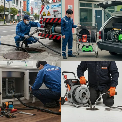 율현동 하수구 막힘 주택 하수구