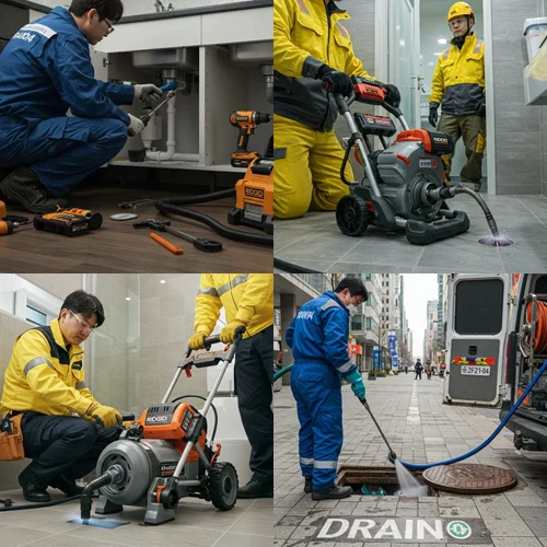 율현동 하수구 막힘 주택 하수구