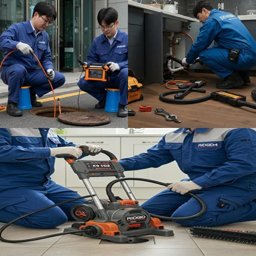 논현동 배관 막힘 뚫음 식당 배관