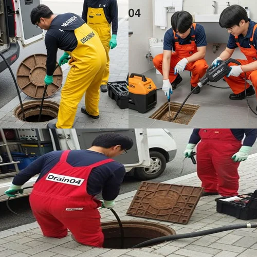 논현동 하수도 막힘 고기집 배관