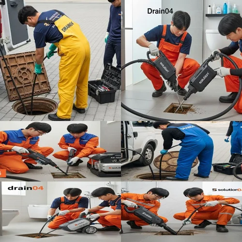 강남 신사동 고압세척 기름 슬러지