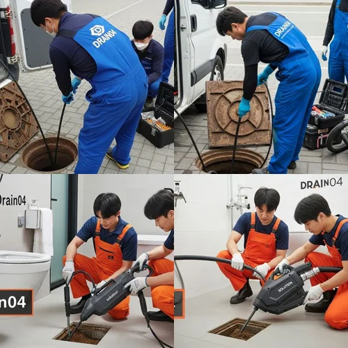 강남 신사동 고압세척 기름 슬러지