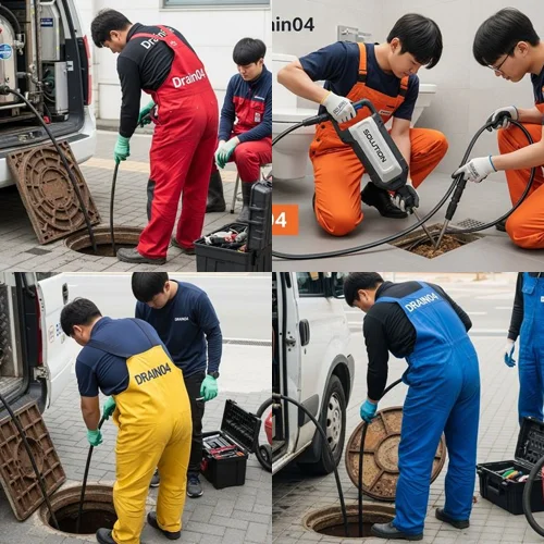 역삼동 하수구 뚫음 통수 작업