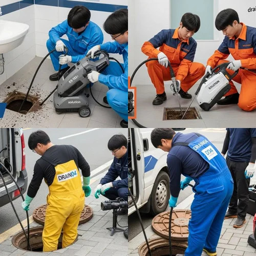 역삼동 하수구 뚫음 통수 작업