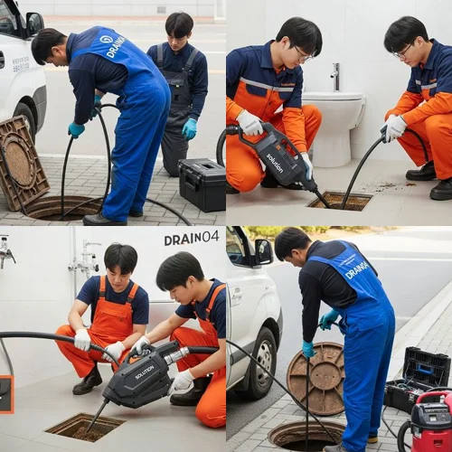 논현동 하수구 막힘 식당 주방 역류