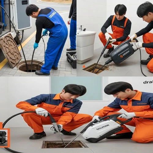 청담동 하수구 막힘 명품거리 상가