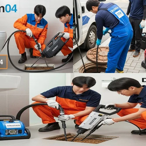 청담동 하수구 막힘 명품거리 상가