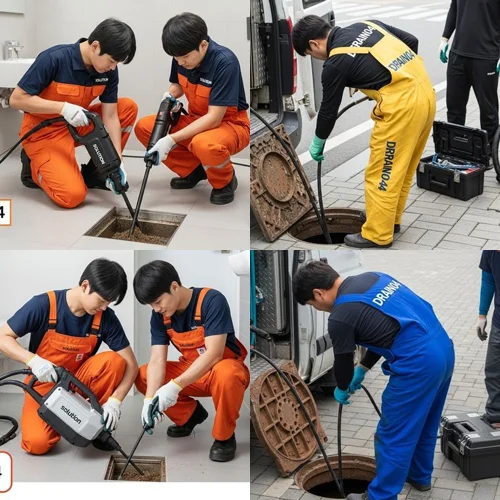 청담동 하수구 업체 청담사거리