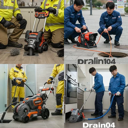 압구정동 하수도 막힘 횡주관 역류