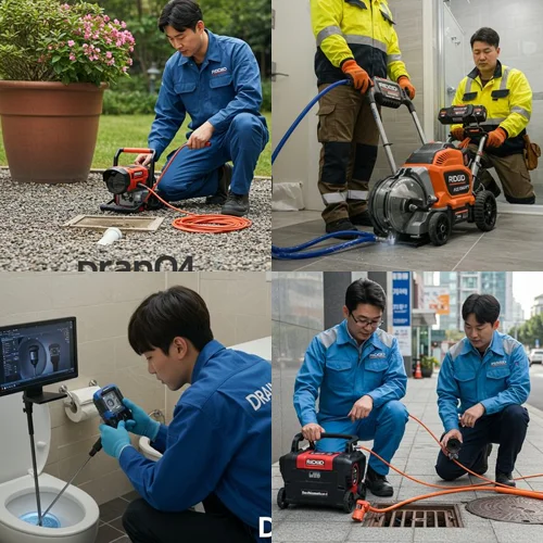 압구정동 하수구 막힘 오래된 아파트