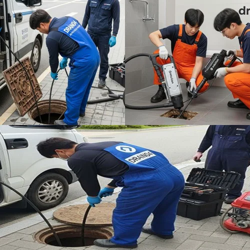 개포동 배관 막힘 뚫음 아파트 배관