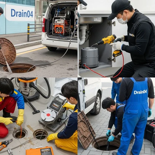 강남 신사동 싱크대 막힘 기름 슬러지