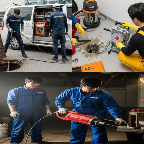 강남 신사동 싱크대 막힘 기름 슬러지