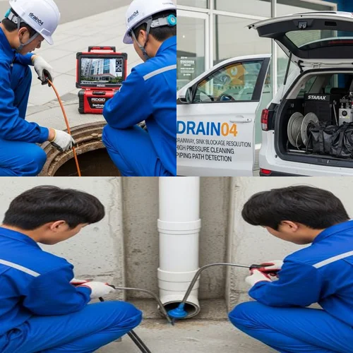 일원동 하수도 막힘 주차장 침수